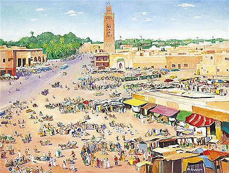 Place jamaâ el fna, Marrakech