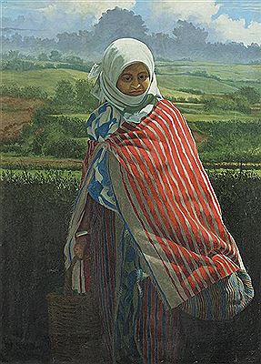 Femme de Tétouan by Abdelaziz Charkaoui - Auction record, sale price, and art valuation. Compare with similar artists and explore comparable artworks.
