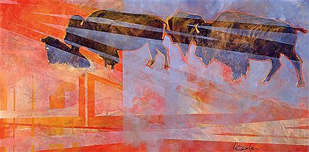 Across Time by Linda Loeschen - Auction record, sale price, and art valuation. Compare with similar artists and explore comparable artworks.