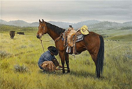 Sample artwork by Noel Dunn (Born 1939), known for painting - View similar artists and auction records