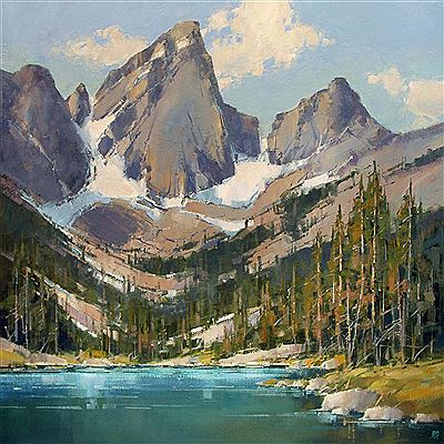 Grand Teton at Delta Lake