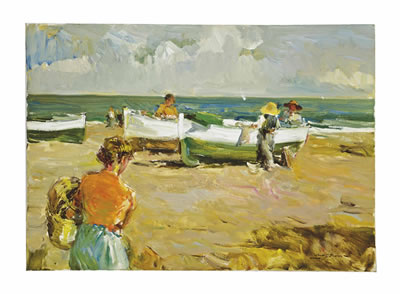 Barcas en reposo by Luis Giner Bueno - Auction record, sale price, and art valuation. Compare with similar artists and explore comparable artworks.