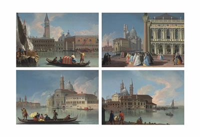 Four views of Venice (4)