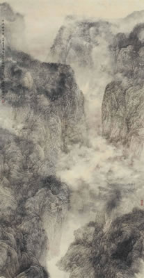 MISTY LANDSCAPE by Xun Liu - Auction record, sale price, and art valuation. Compare with similar artists and explore comparable artworks.