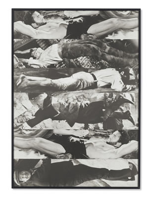 HORIZONTAL MEN (WITH ONE LUXURIATING)