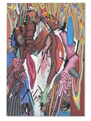 FOURTH BIRCH by Carroll Dunham - Auction record, sale price, and art valuation. Compare with similar artists and explore comparable artworks.