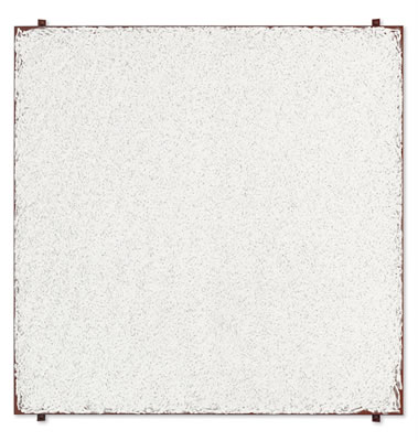 Sample artwork by Robert Ryman (1930 - 2019), known for non objective-minimal to zero painting - View similar artists and auction records