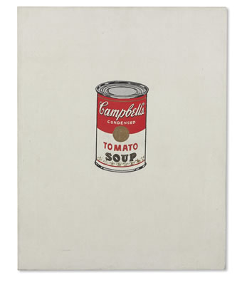 SMALL CAMPBELL'S SOUP CAN (TOMATO) [FERUS TYPE]