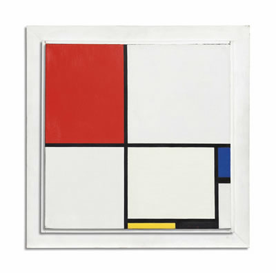 Composition No. III, with Red, Blue, Yellow, and Black, 1929 by Piet Cornelis Mondrian - Auction record, sale price, and art valuation. Compare with similar artists and explore comparable artworks.