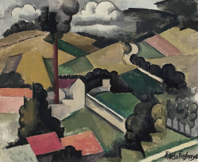 La cheminée d’usine