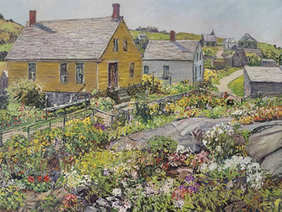 The Rock Garden, Monhegan Island, Maine