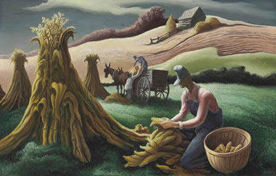 Thomas Hart Benton biographical photo