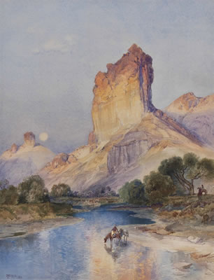 Cliffs of Green River, Wyoming Territory