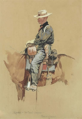 A Packer, Fort Grant, Arizona