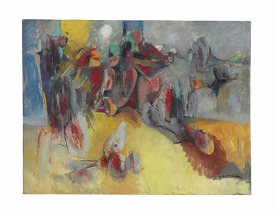 Abstract Landscape by Hans Gustav Burkhardt - Auction record, sale price, and art valuation. Compare with similar artists and explore comparable artworks.