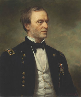 Portrait of General William Tecumseh Sherman, 1875