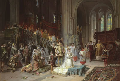 A CORONATION by Cesare Auguste Detti - Auction record, sale price, and art valuation. Compare with similar artists and explore comparable artworks.