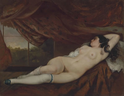 Sample artwork by Gustave Courbet (1819 - 1877), known for realist landscape, seascape, nude figure, still life and genre painting - View similar artists and auction records