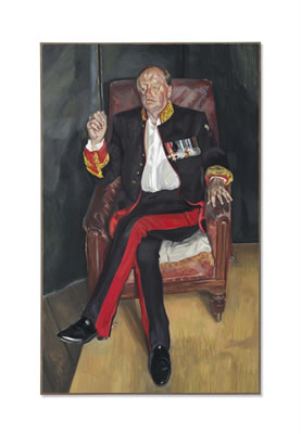 The Brigadier by Lucian Michael Freud - Auction record, sale price, and art valuation. Compare with similar artists and explore comparable artworks.