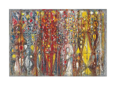 Artwork by Richard Pousette-Dart