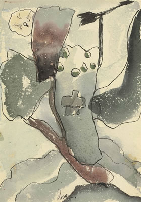 Study for 'Cross and Weather Vane'