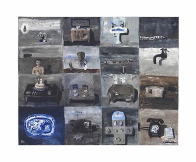 Composición de 16 figuras