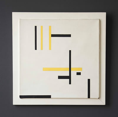White, yellow and black
