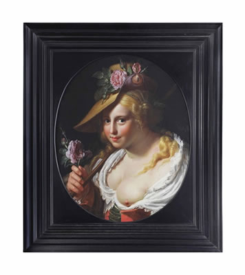 A young shepherdess