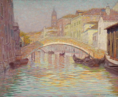 A sunset in Venice by Co Ahazueros Jacobus Breman - Auction record, sale price, and art valuation. Compare with similar artists and explore comparable artworks.