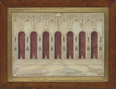 Grand Hall Redecorated in the Early 19th Century