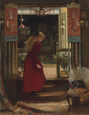 Sample artwork by Edward Henry Fahey (1844 - 1907), known for painting - View similar artists and auction records