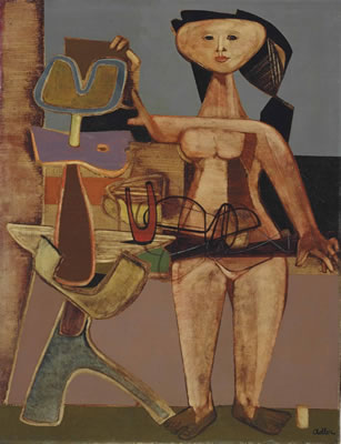 Venus of Kirkcudbright by Jankel Adler - Auction record, sale price, and art valuation. Compare with similar artists and explore comparable artworks.