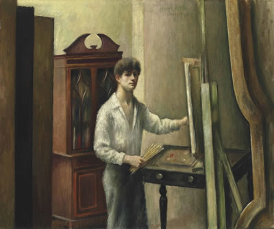 The Artist in his Studio by Mark Gertler - Auction record, sale price, and art valuation. Compare with similar artists and explore comparable artworks.