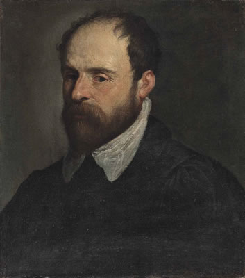 Portrait of a bearded gentleman, half-length, in a black doublet with a white collar by Francesco Bassano II - Auction record, sale price, and art valuation. Compare with similar artists and explore comparable artworks.