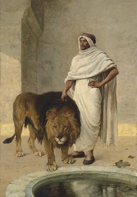 Ahmed ben Avuda and the Holy Lion