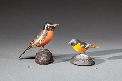 Miniature Baltimore Oriole