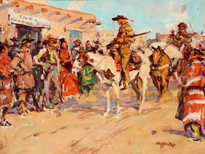 Kit Carson Returning to Taos