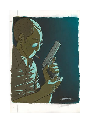 Sample artwork by Luc Jacamon (Born 1967), known for comic illustration - View similar artists and auction records