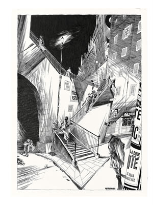 "L'escalier", 2014