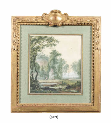 Personnages au bord d'une rivière avec ruines antiques; et Scène d'offrande dans un paysage, un temple à l'arrière-plan (2) by Abraham Rademaker - Auction record, sale price, and art valuation. Compare with similar artists and explore comparable artworks.