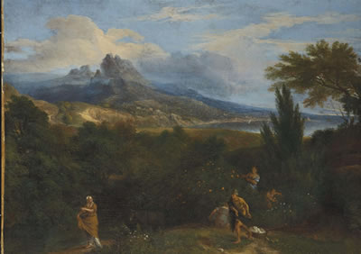 Sample artwork by Francisque Millet (1642 - 1679), known for landscape and peasant figure painting - View similar artists and auction records