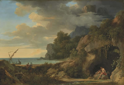 Philoctète sur l'île de Lemnos