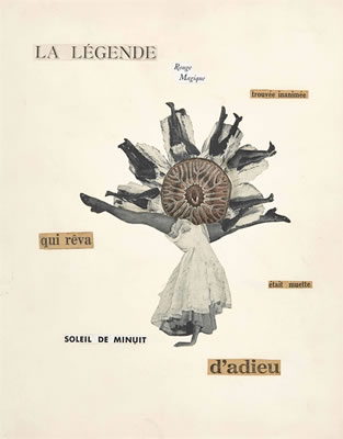 Poème-découpage pour La septième face du dé