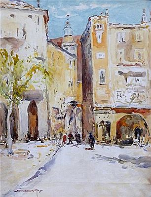 Sample artwork by Marthe Chambard-Villon (1899 - 1992), known for painting - View similar artists and auction records