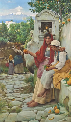 The orange sellers by Horace Fisher - Auction record, sale price, and art valuation. Compare with similar artists and explore comparable artworks.
