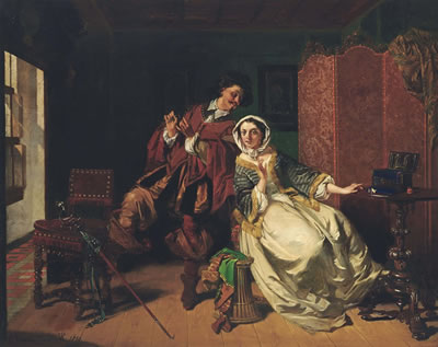 The careless whisper by Casimir Van Den Daele - Auction record, sale price, and art valuation. Compare with similar artists and explore comparable artworks.