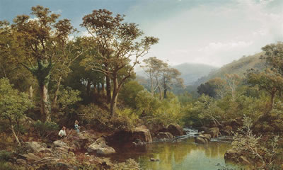 On the Teign, Holly Street Mill, Devon