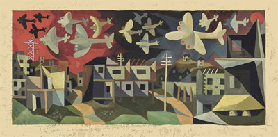 Sample artwork by Robert H Lee (1915 - 2007), known for paintings - View similar artists and auction records