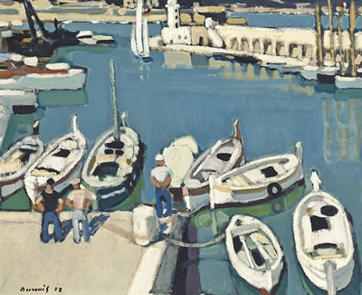 Sample artwork by Michel Dureuil (1929 - 2011), known for painting - View similar artists and auction records