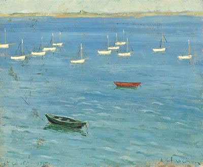 Sample artwork by Andre Chochon (1910 - 2005), known for painting - View similar artists and auction records